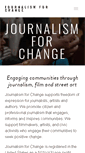Mobile Screenshot of journalismforchange.org